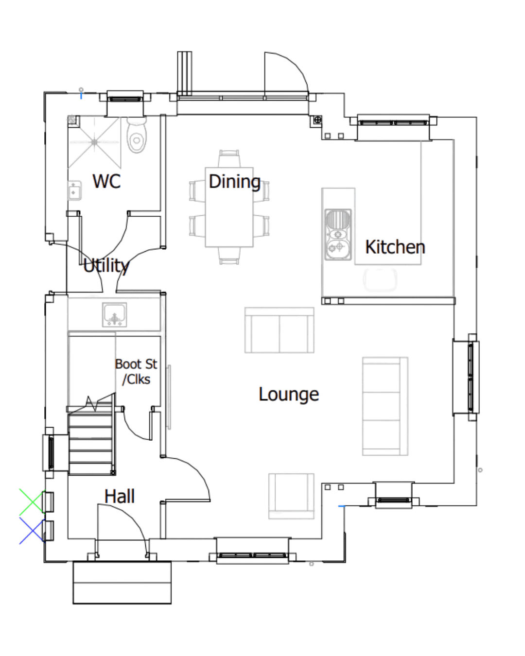 Mayfair Ground Floor Plan Pendle FARM
