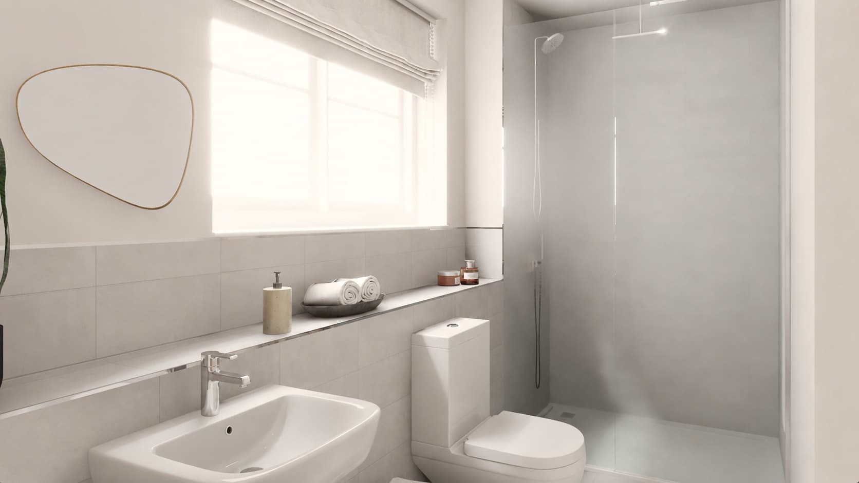 The Larkin Ensuite Bedroom CGI