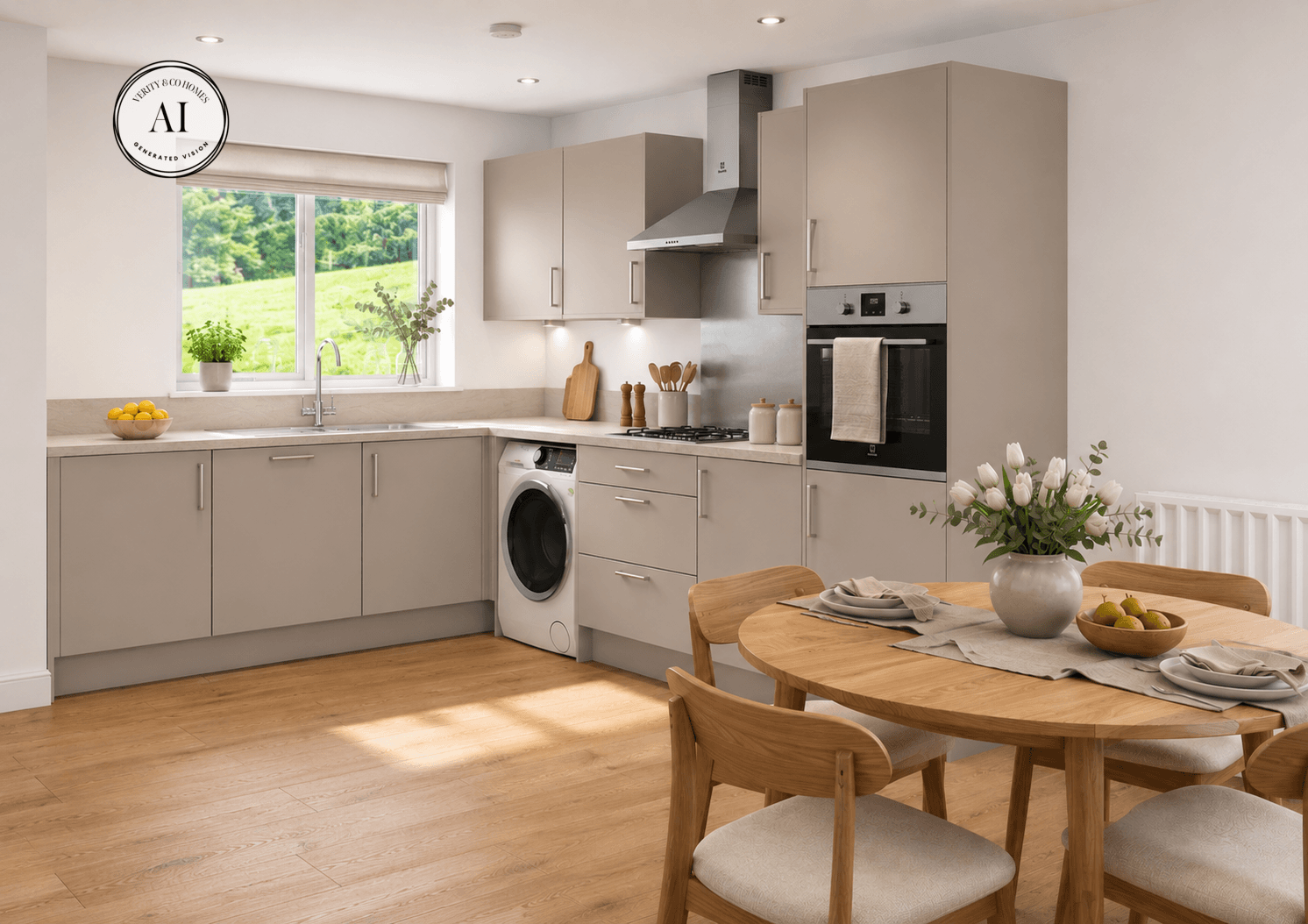 The Loxley - The Oaks - AI Kitchen CGI