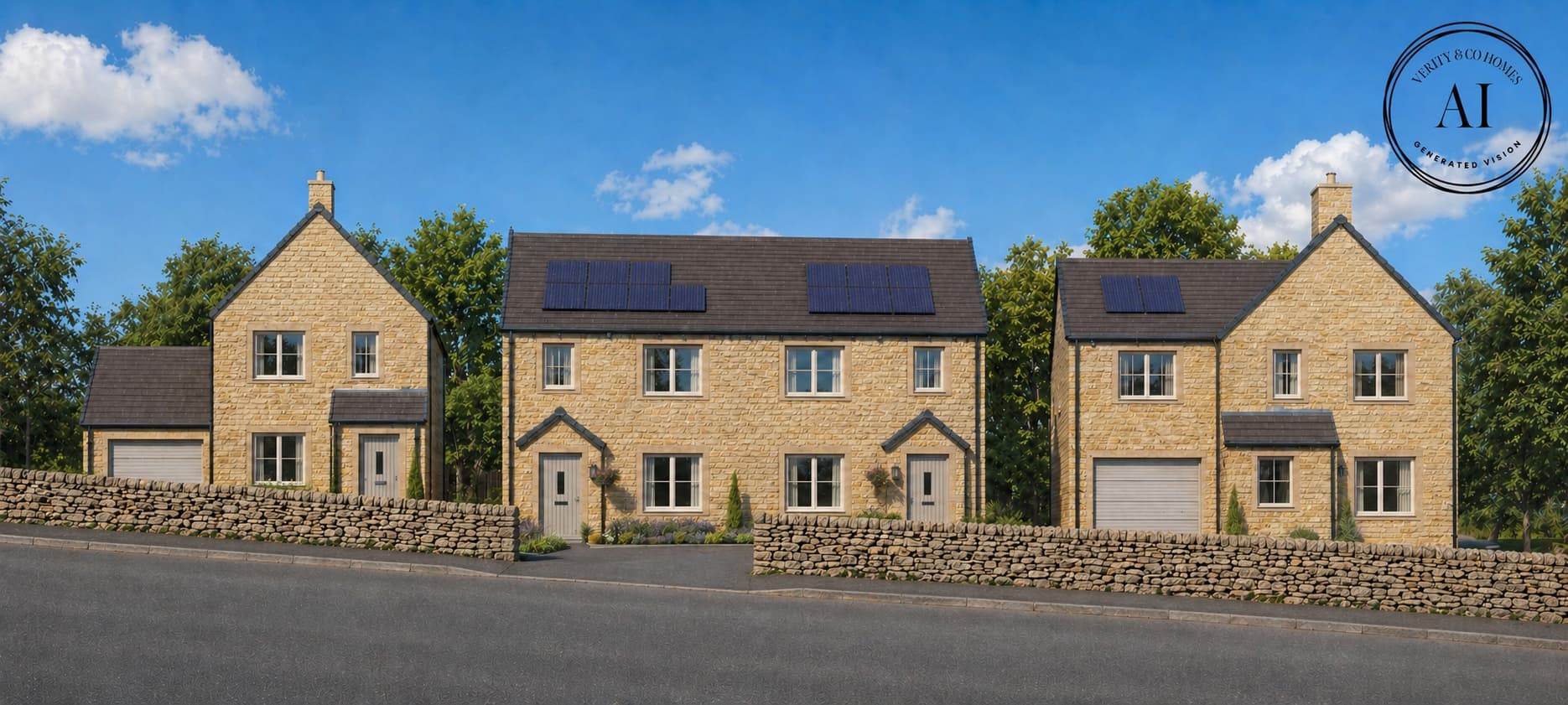 Street Scene created with AI