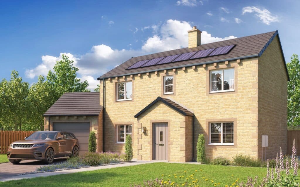 The Hartford - Plot 3 - The Carriages - Oxenhope - CGI