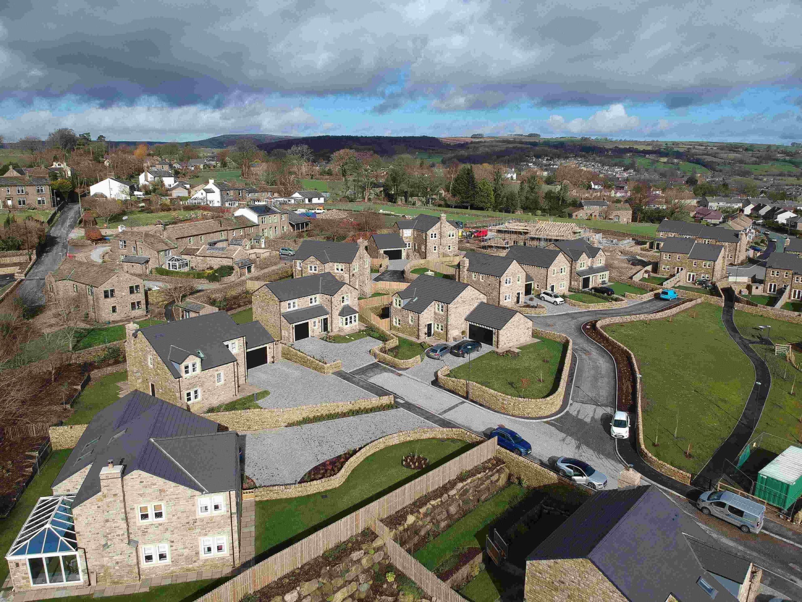 The Green in Glusburn