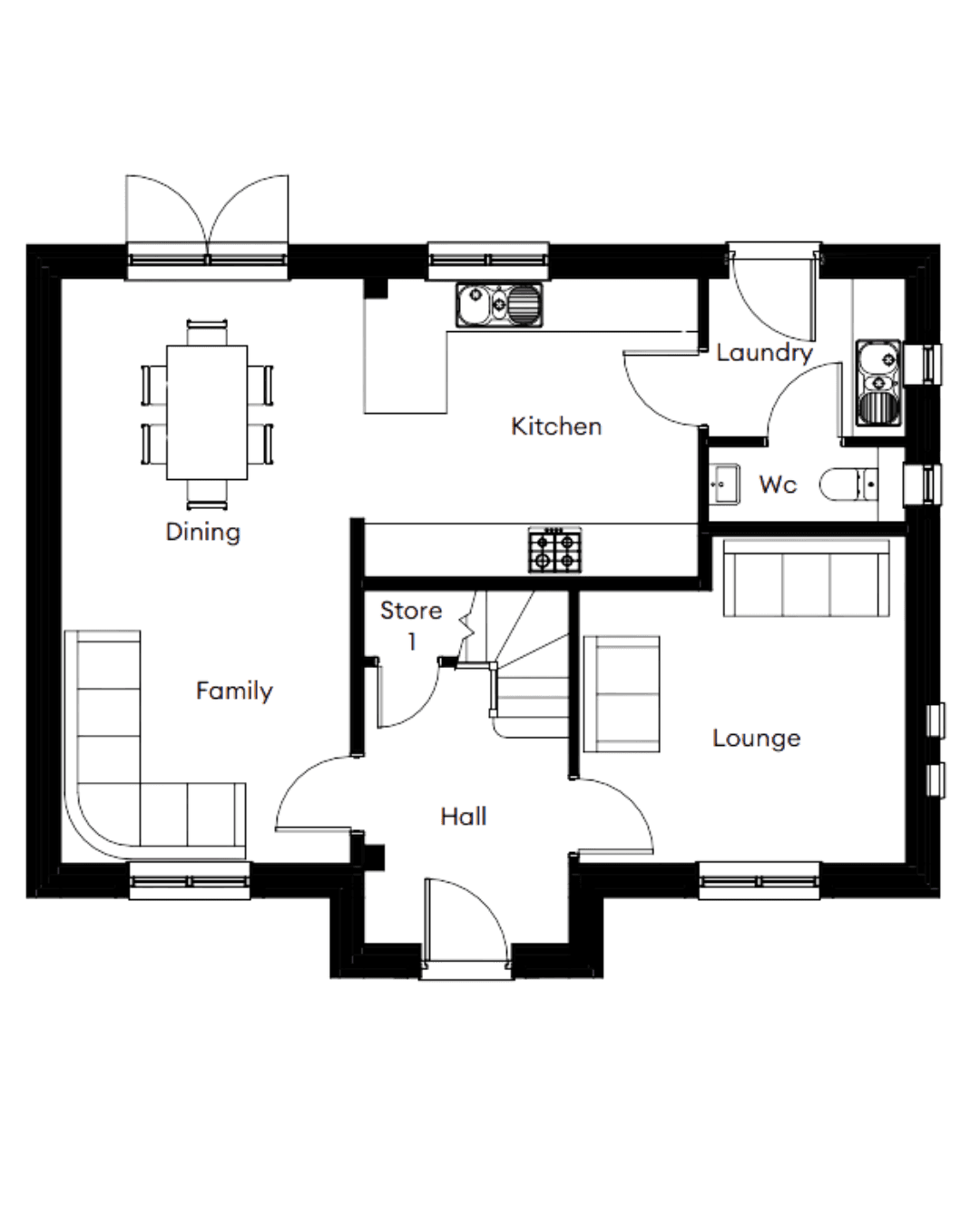 Hartford Plot 4 - Ground Floor, the carriages , oxenhope