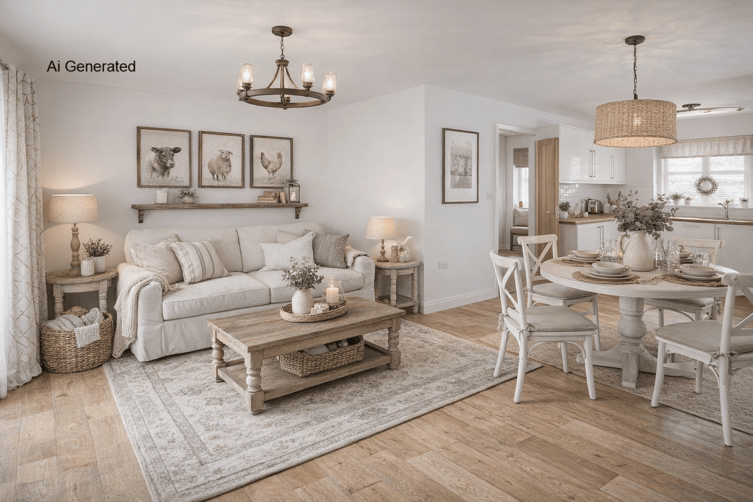 The Elliot - AI Generated staging at the oaks, skipton