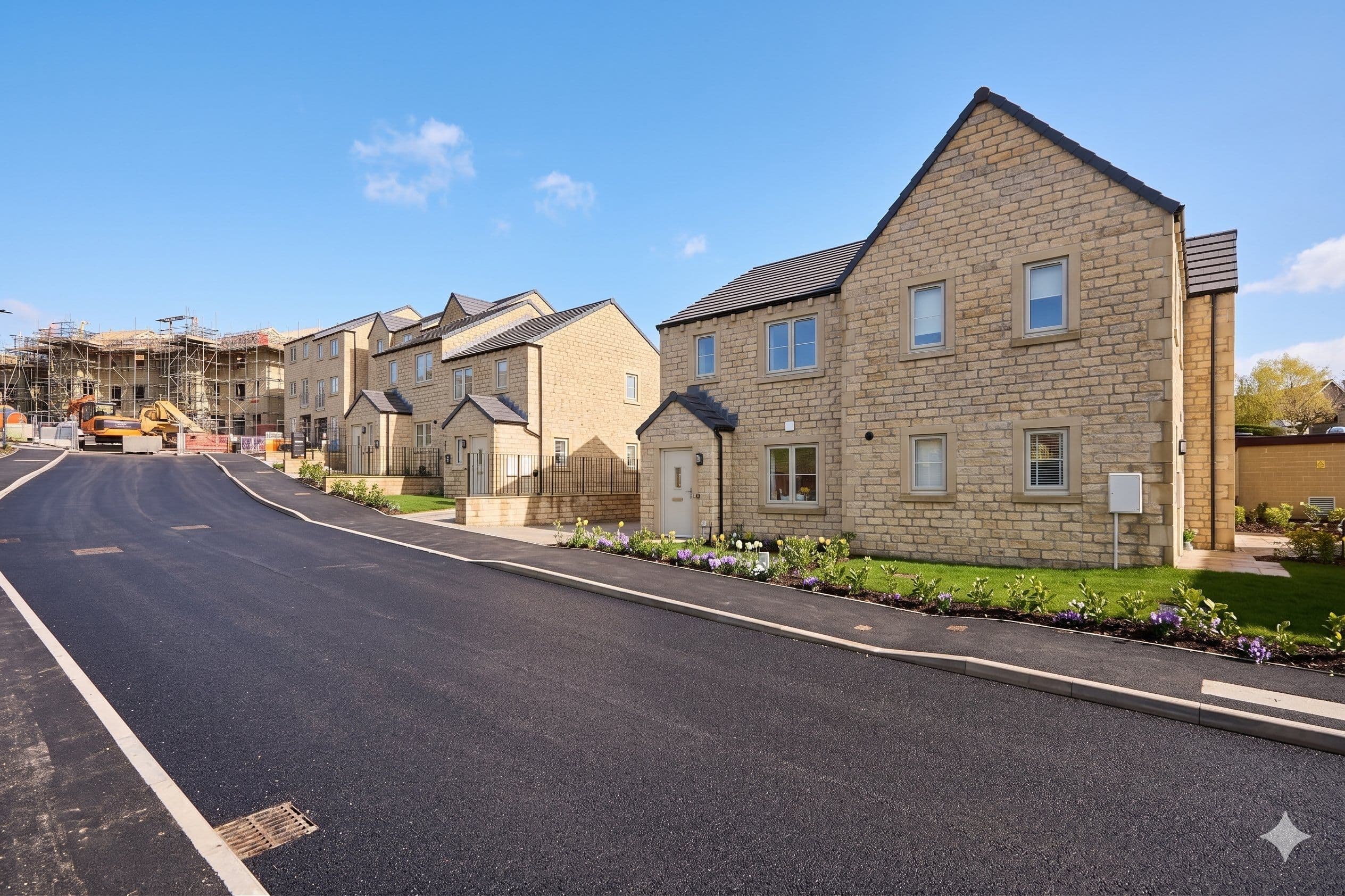 The Oaks Street Scene - As Built and cleaned up with AI