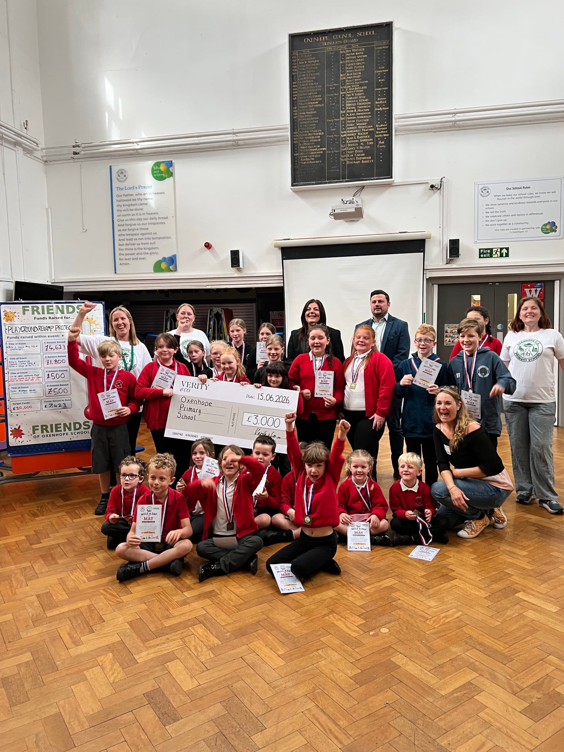 Oxenhope Primary School Donation PR Photos - The Carriages