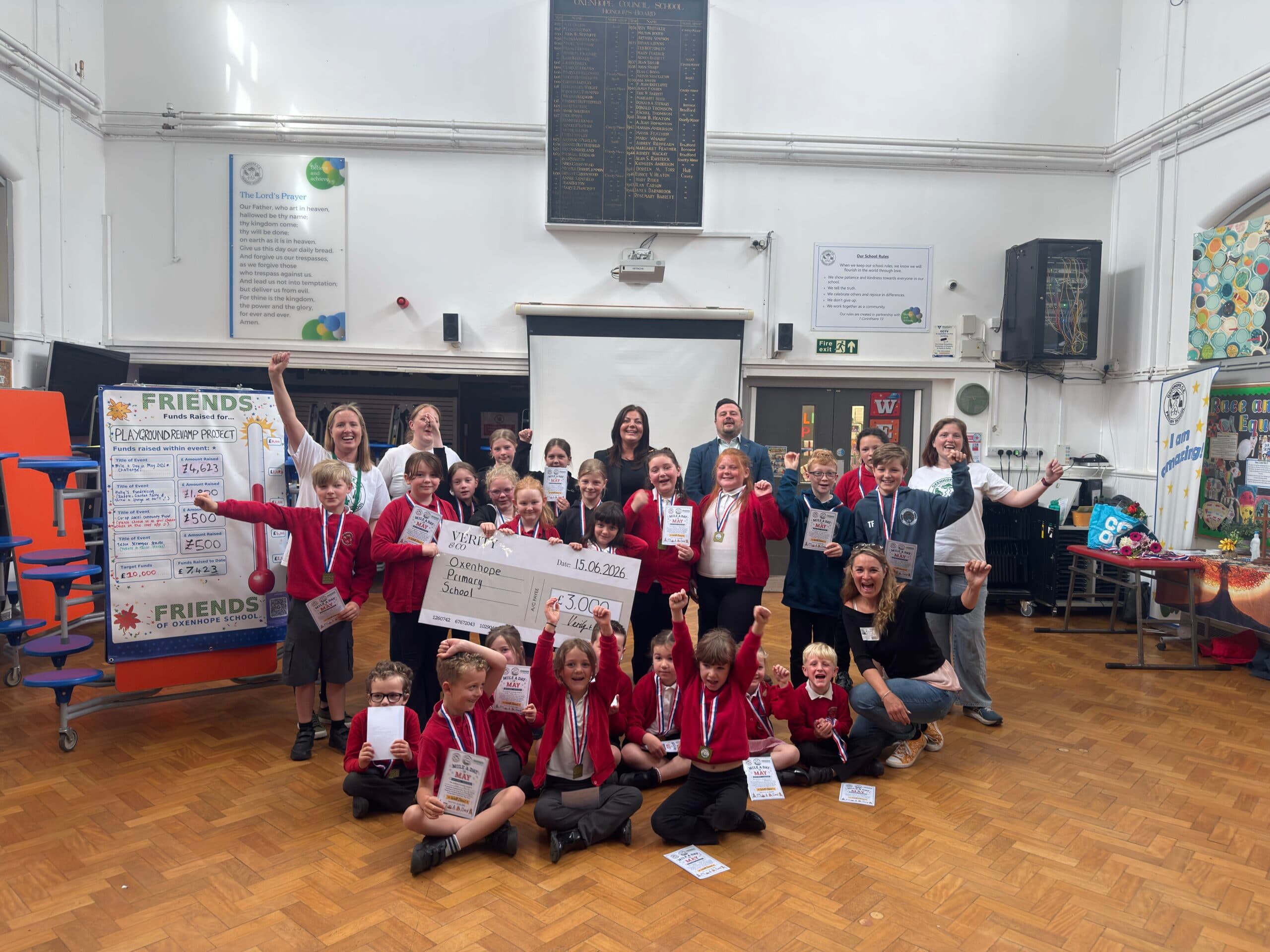 Oxenhope Primary School Donation PR Photos - The Carriages