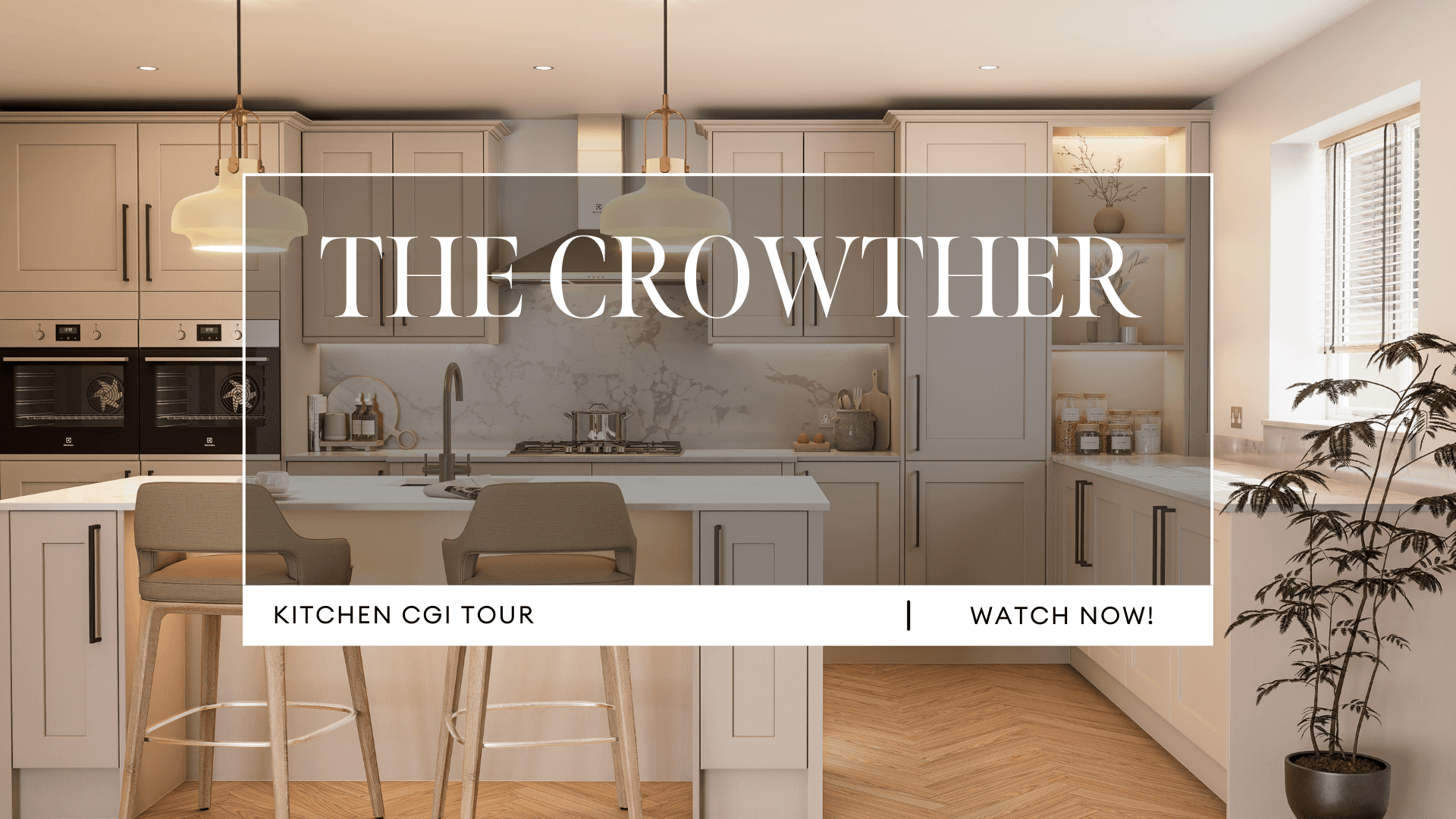 Crowther cgi kitchen tour thumbnail at the oaks in skipton