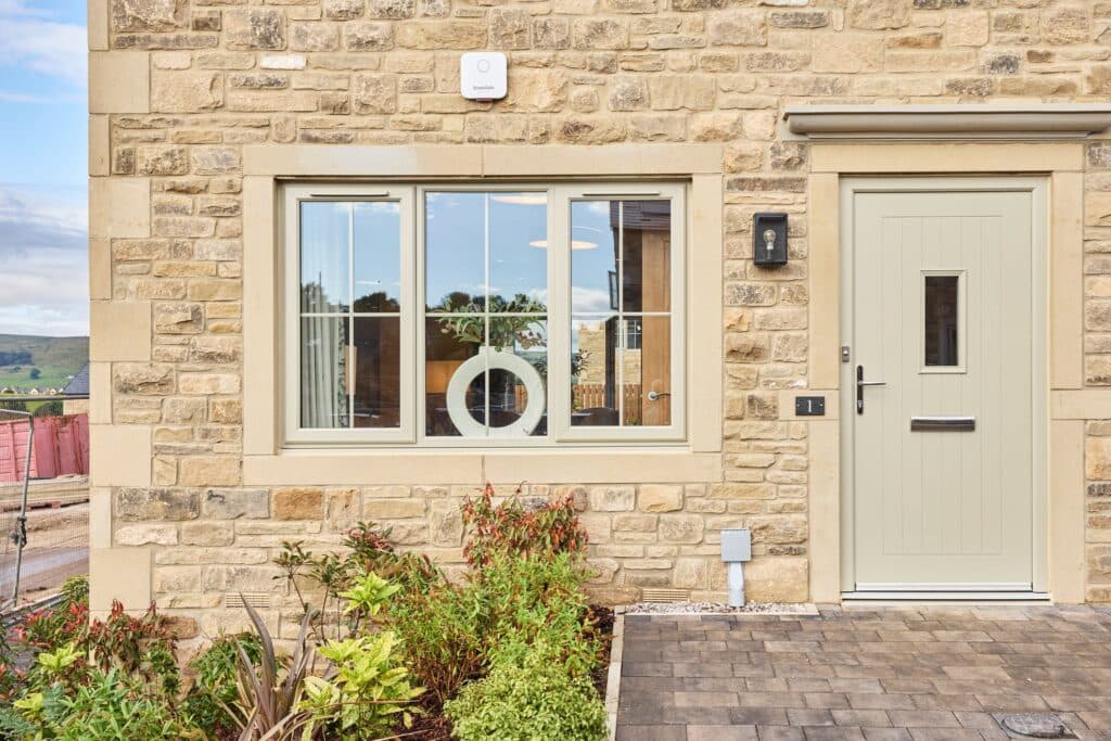 FRONT DOOR AT PENDLE_FARM_WORSTHORNE_PLOT_3_THE_BLENHEIM_SHOWHOUSE_FRONT_EXTERNALS