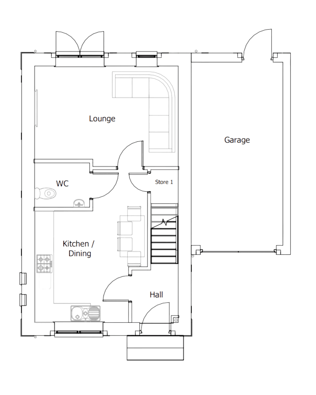 The Regent (Lifetime) Ground Floor Plan
