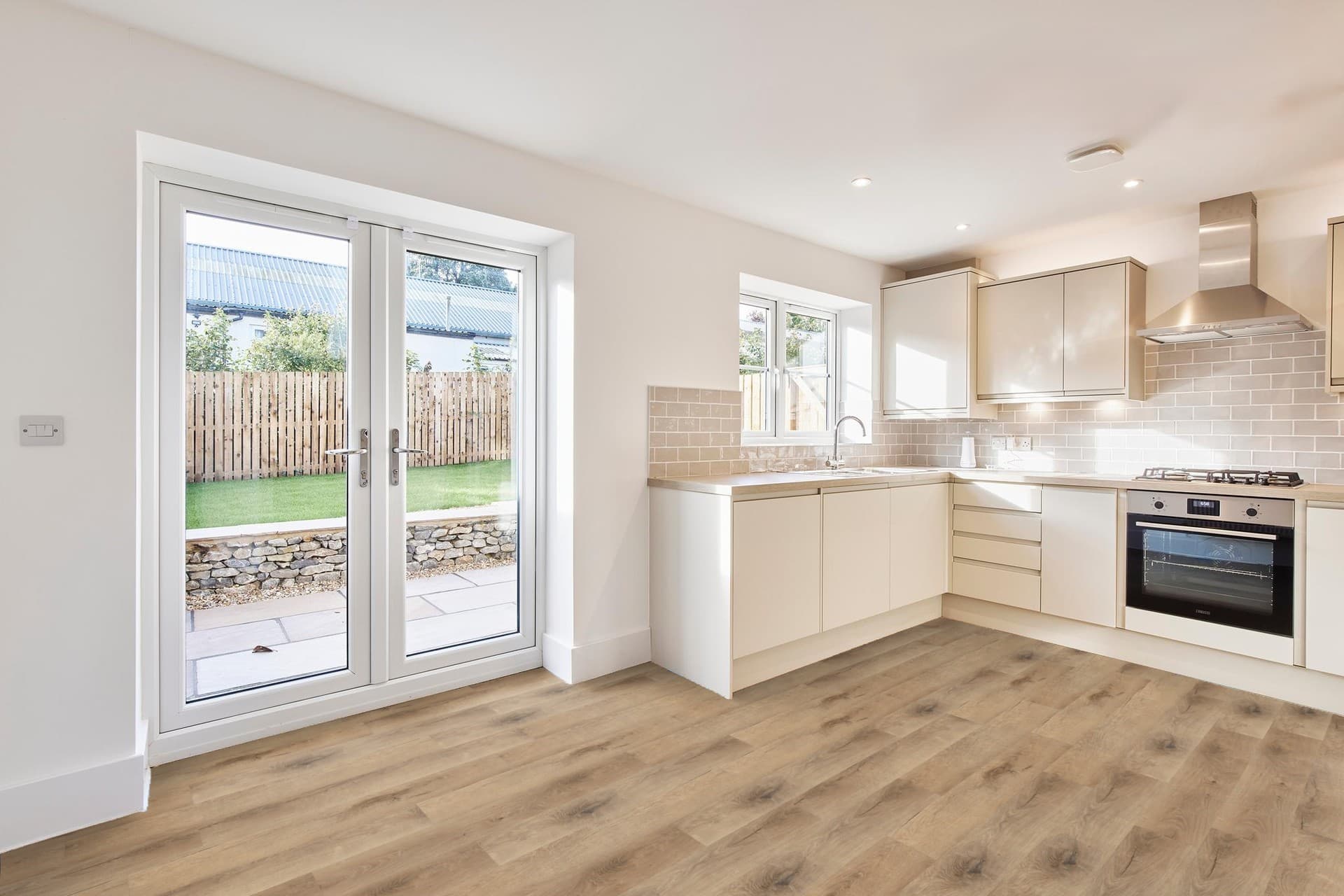 Plot 3 - Croft Mill- The Ashton - Kitchen Diner - Floor CGI