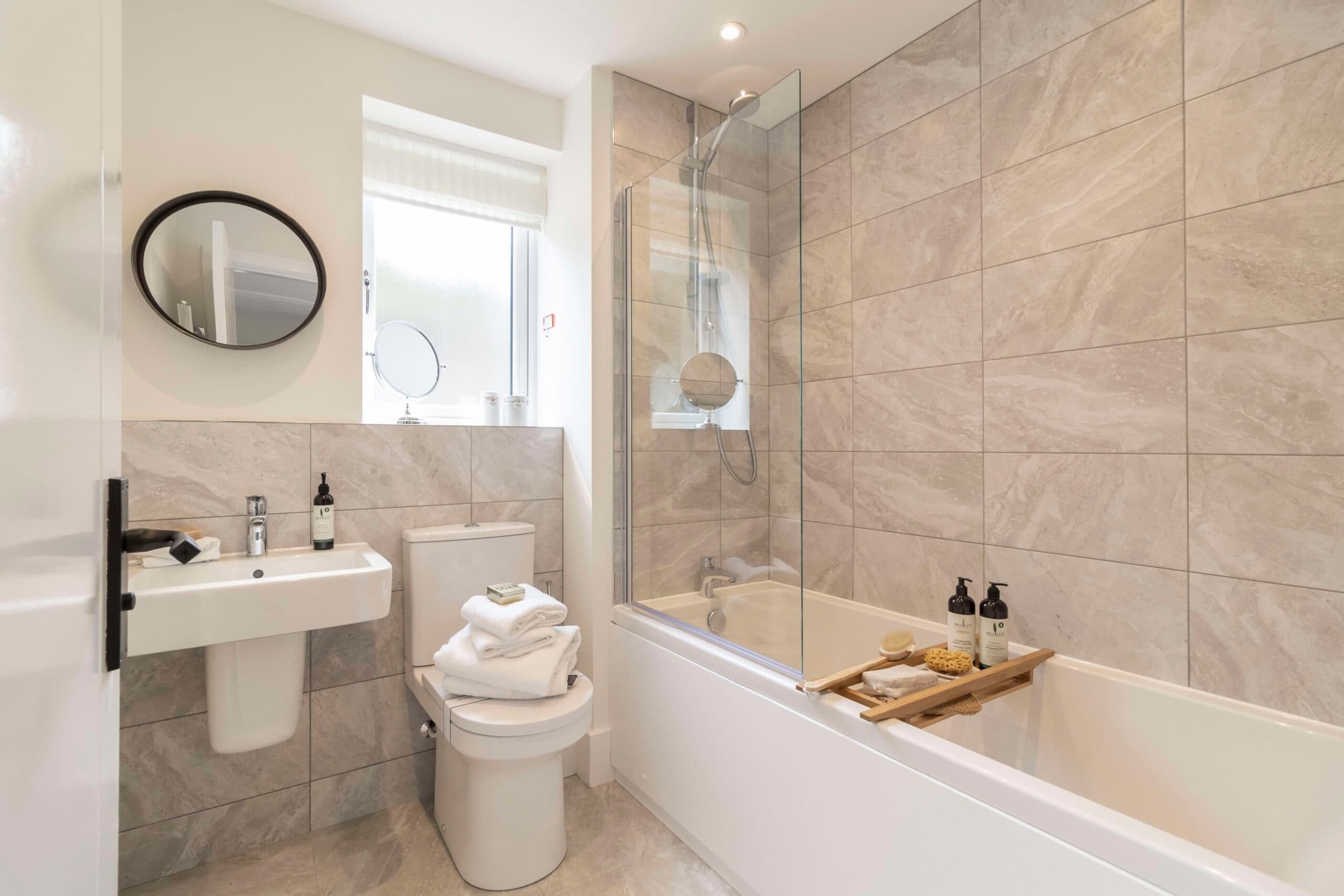 House Bathroom, Show Home, Ebor Mills, Haworth