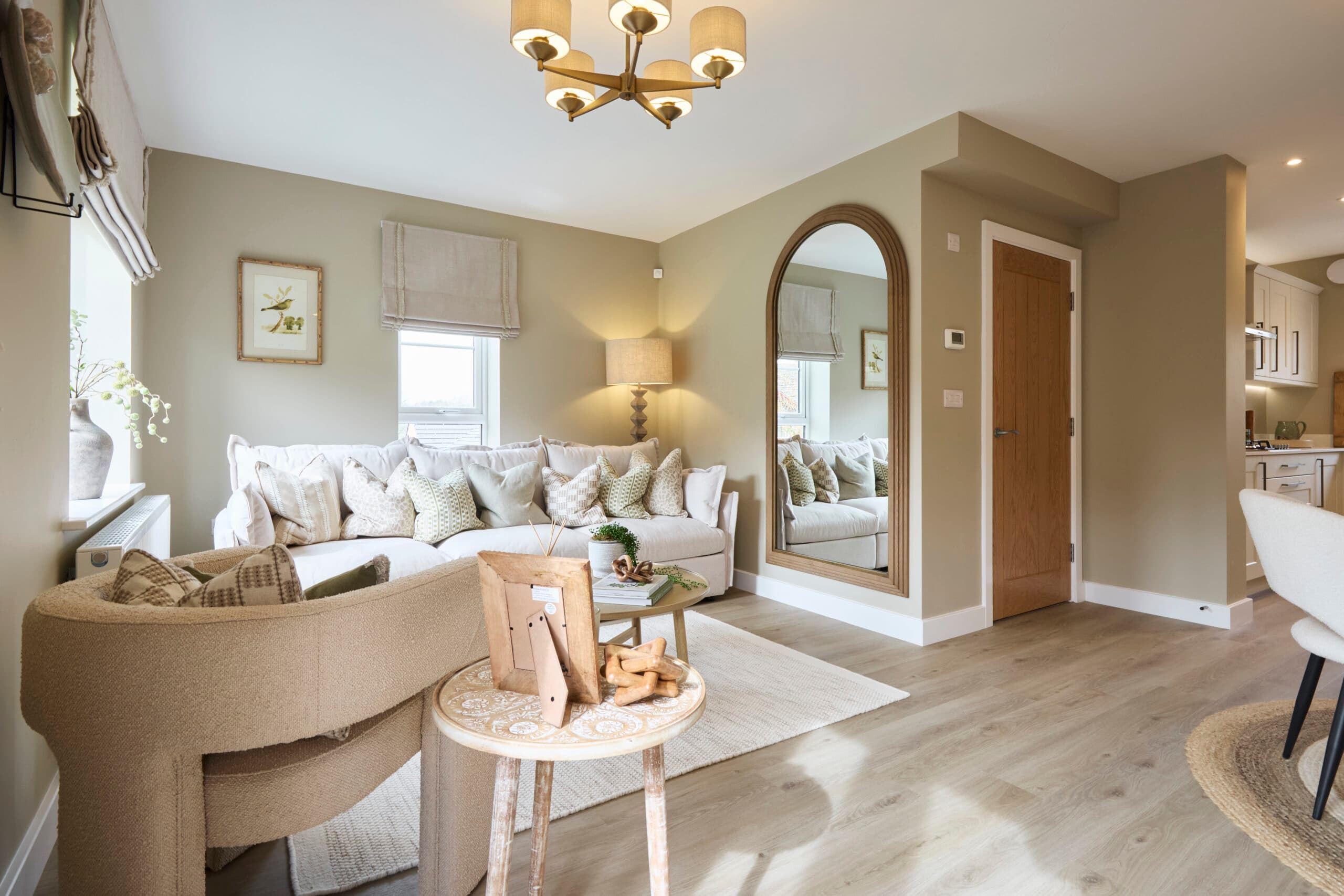 Elliot show home - living area / lounge