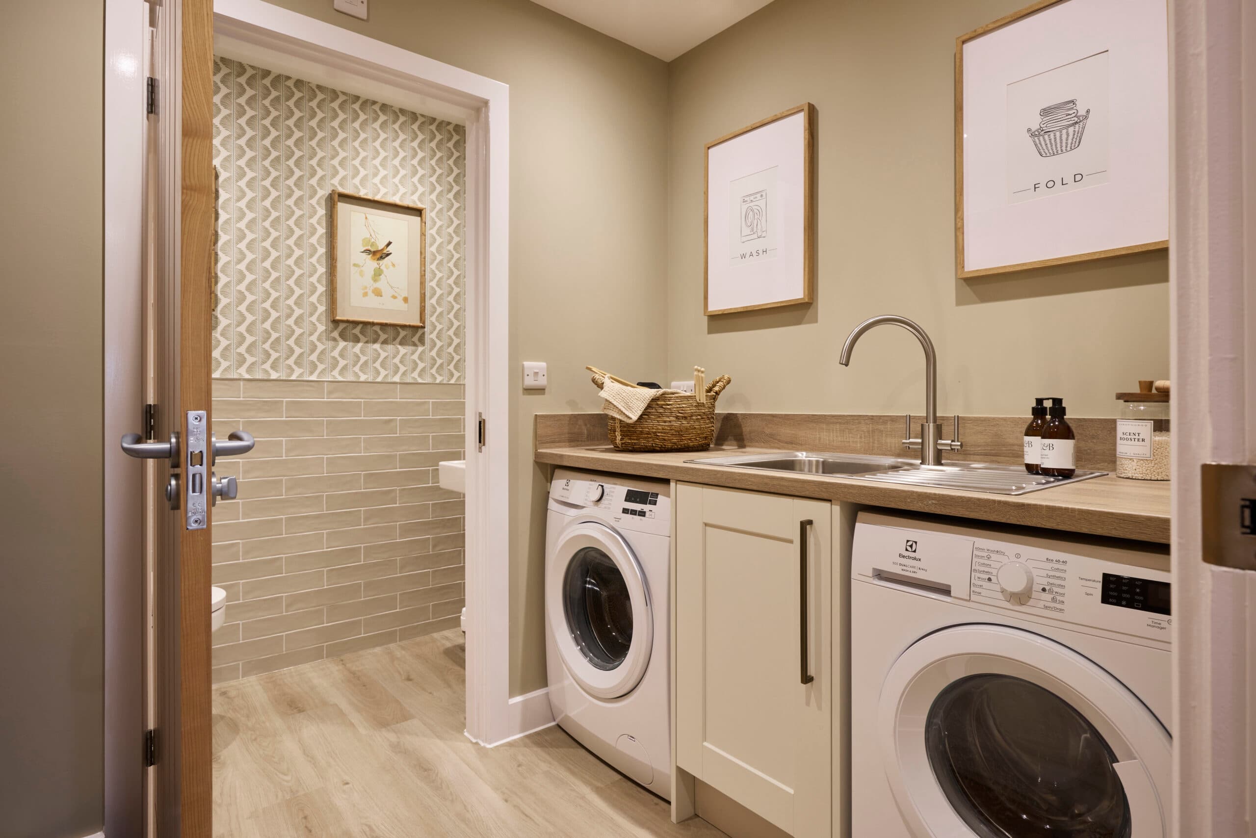 Elliot show home - ground floor utility / laundry room