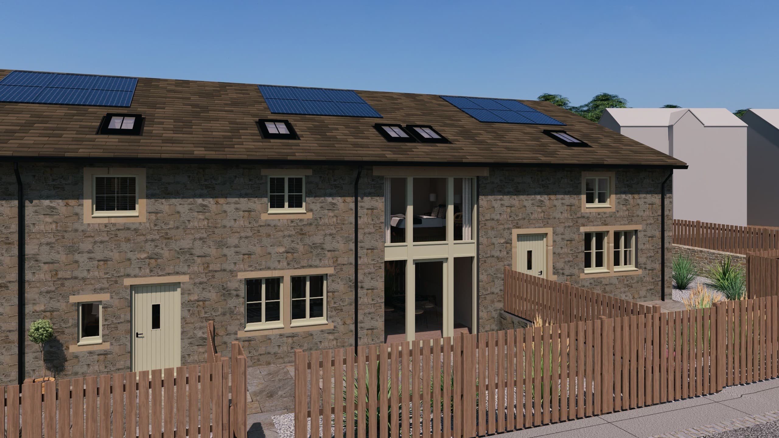Pendle Farm Worsthorne, Barns - Plot 30 - The Linhay
