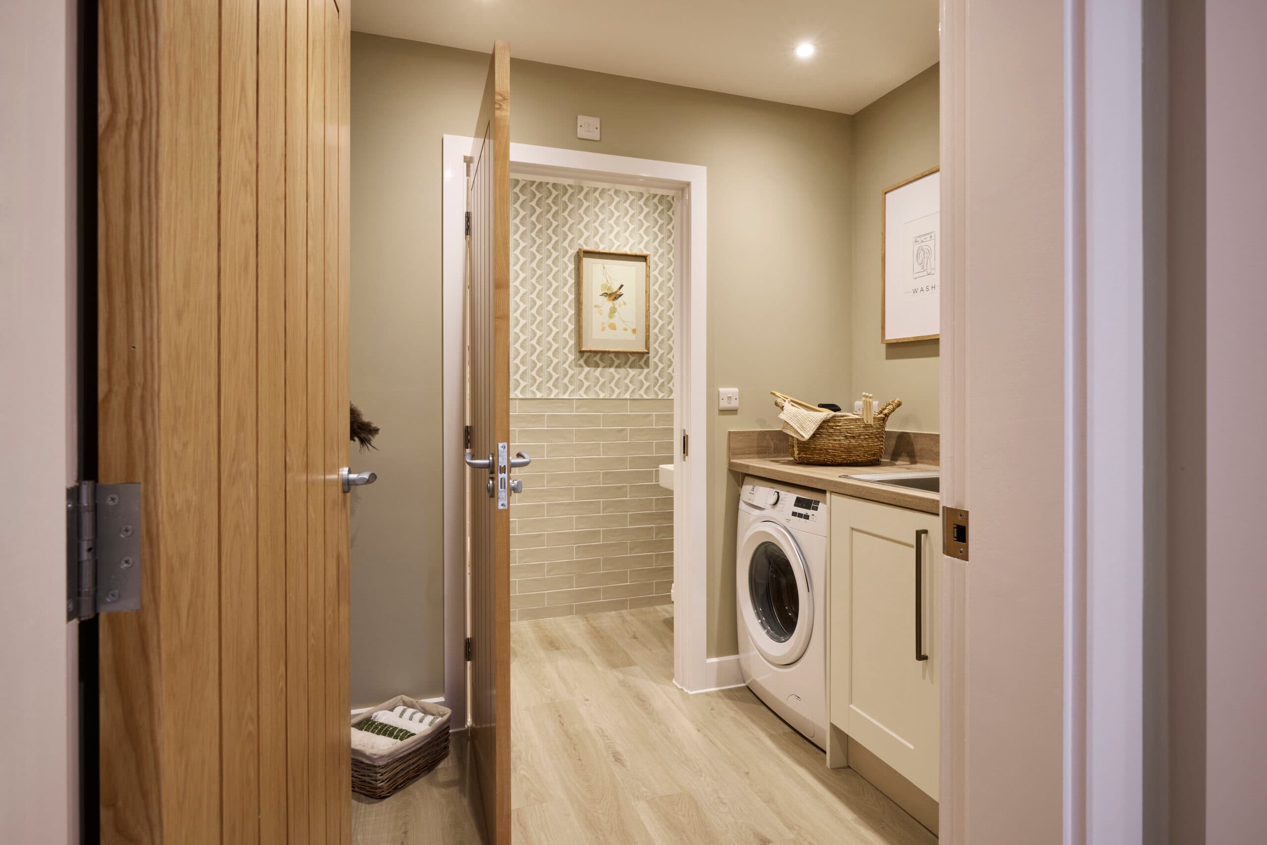 Showhome laundry