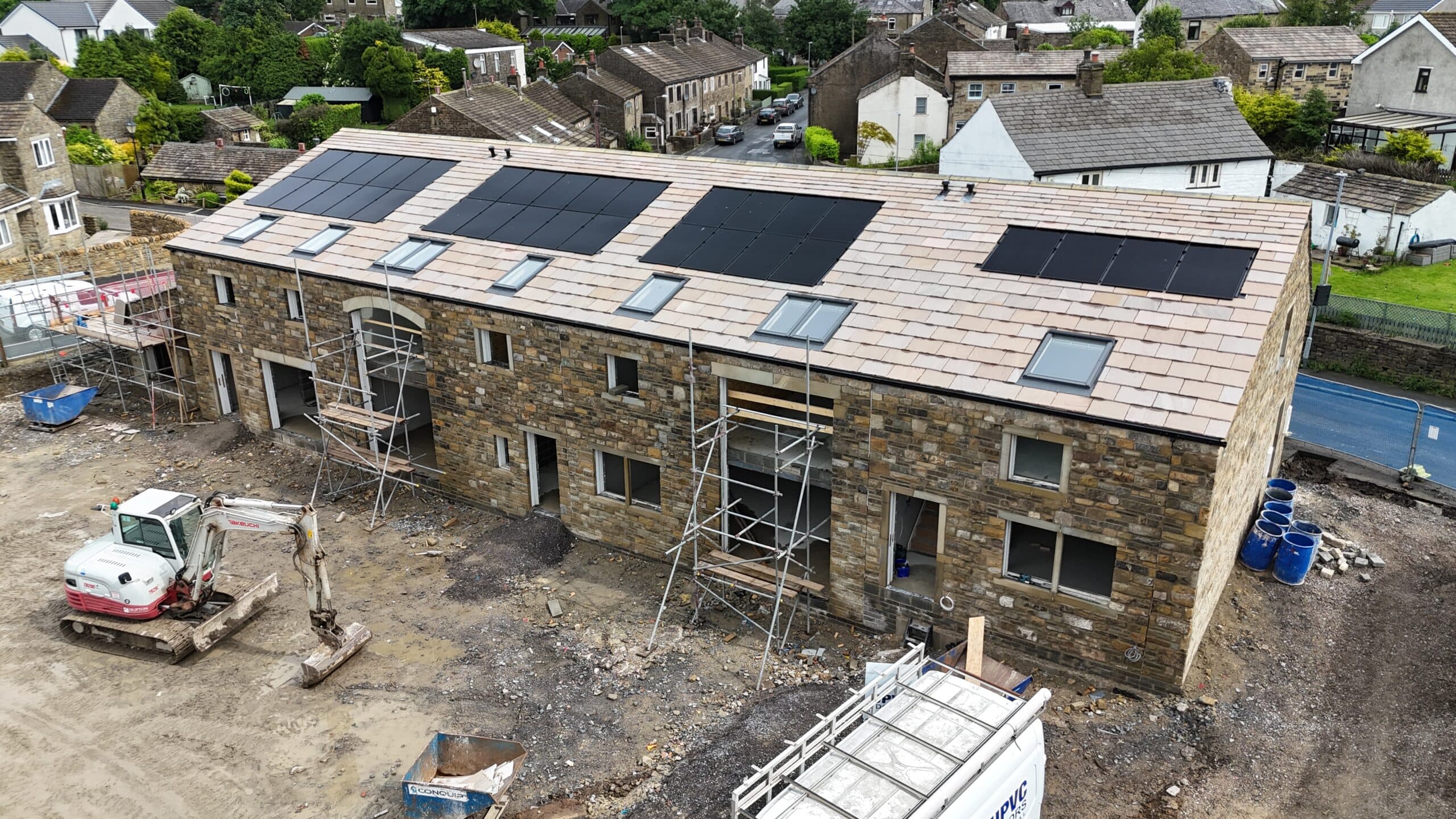 Pendle farm Barns Progress